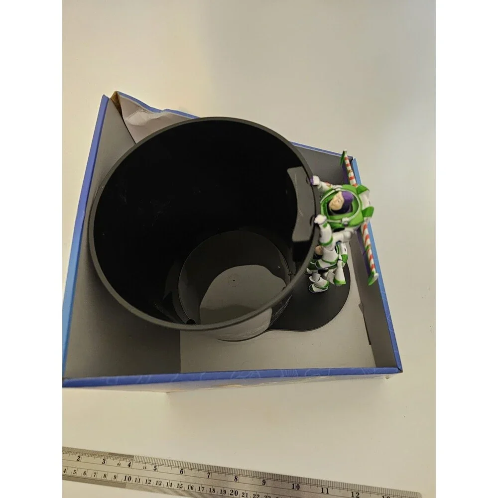 Toy Story 5 Popcorn Bucket Snack Buzz Lightyear Display Container NEW+ BOX